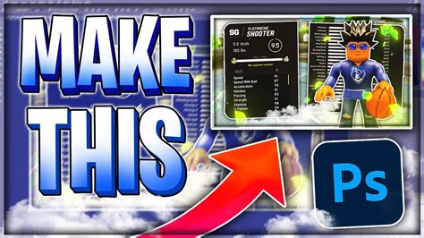 how to make a good roblox thumbnail for youtube