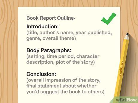 how to make a good summary for a book