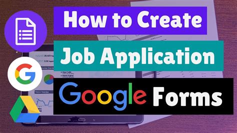 how to make a google doc application form