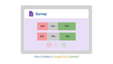 how to make a google document survey