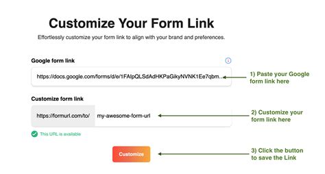 how to make a google form link