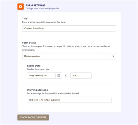 how to make a google form with time limit