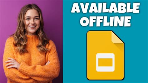 how to make a google slides available offline