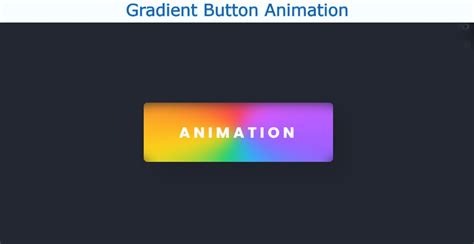 how to make a gradient animation css