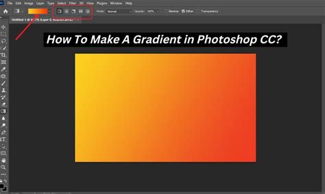how to make a gradient between two colors in photoshop