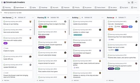 how to make a group project on github