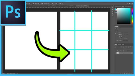 how to make a guide in photoshop