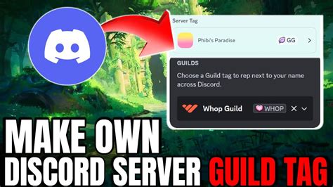 how to make a guild tag in discord 2025