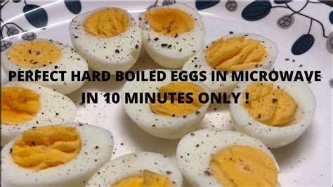 how to make a hard boiled egg in the microwave