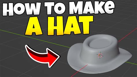 how to make a hat for roblox in blender