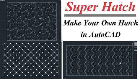 how to make a hatch block in autocad