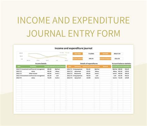 how to make a journal entry in google sheets