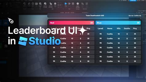 how to make a kill leaderboard in roblox studio