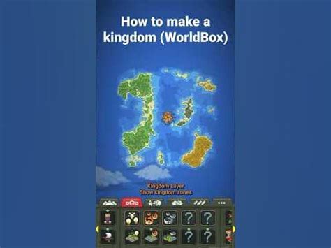 how to make a kingdom in worldbox