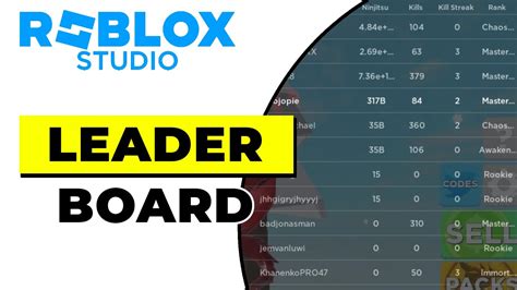 how to make a leaderboard in roblox studio 2024