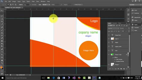how to make a leaflet in photoshop
