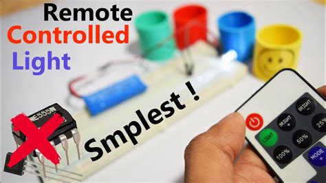 how to make a led light remote work