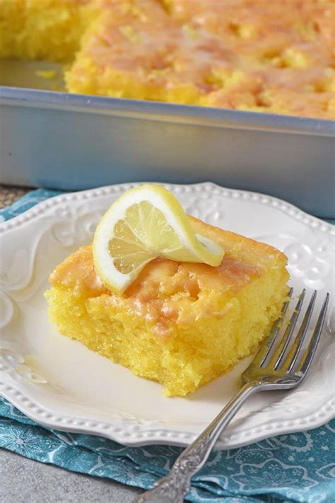 how to make a lemon cake with pudding mix