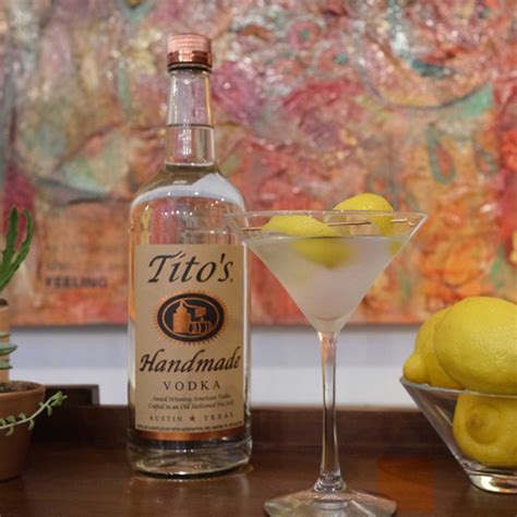 how to make a lemon drop with tito's vodka