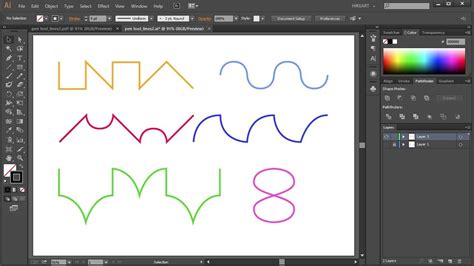 how to make a line in illustrator