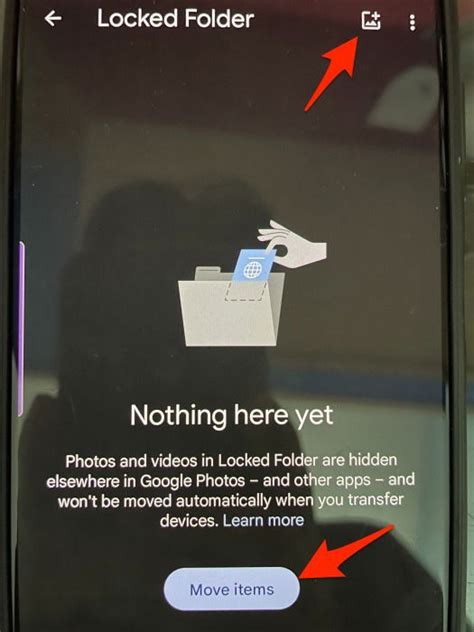how to make a locked folder in google photos