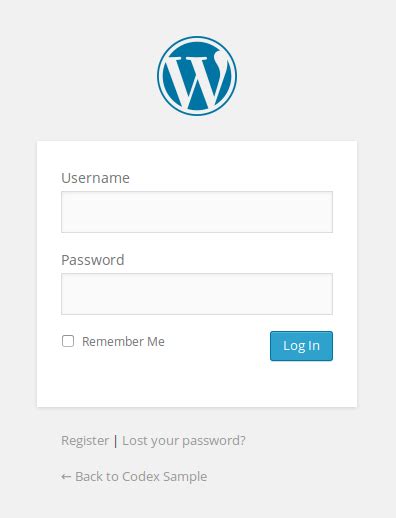 how to make a login form in wordpress