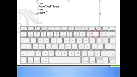 how to make a long dash on apple keyboard