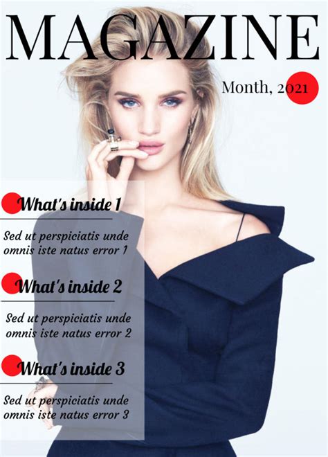 how to make a magazine template on google docs