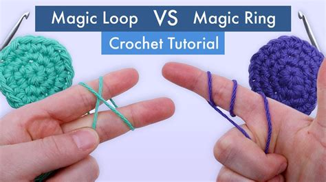 how to make a magic loop crochet for beginners