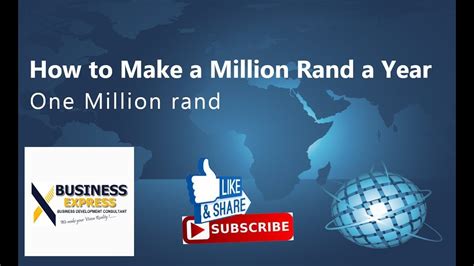 how to make a million rand in 5 years