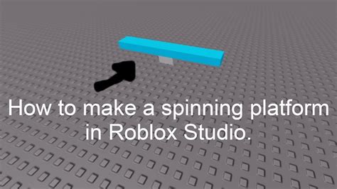 how to make a model spin roblox studio