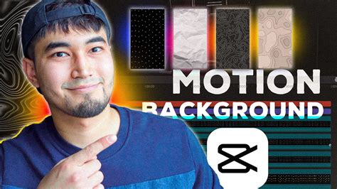 how to make a moving background in capcut