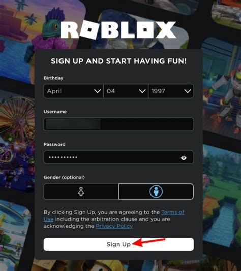 how to make a new account on roblox mobile