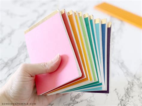how to make a notepad from scrap paper