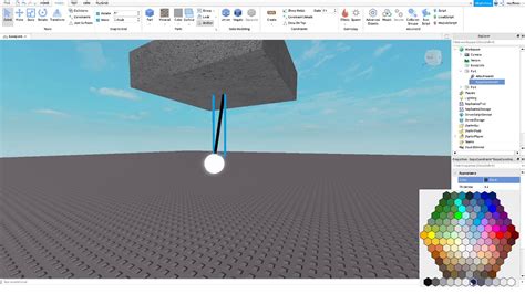 how to make a part light up in roblox studio