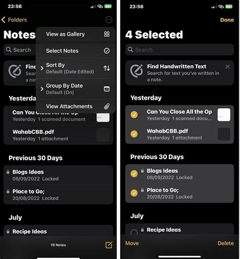 how to make a pdf on notes app