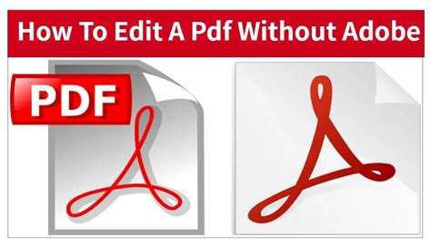 how to make a pdf without adobe