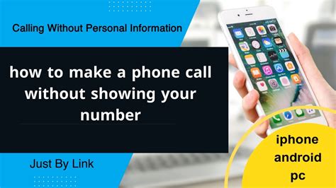 how to make a phone call not showing your number