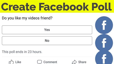 how to make a poll on facebook event page