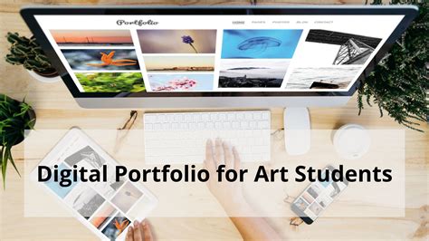 how to make a portfolio for art and design