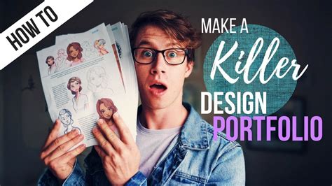 how to make a portfolio for graphic design college
