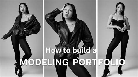 how to make a portfolio for modeling