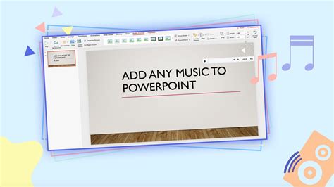 how to make a powerpoint presentation into a video with music