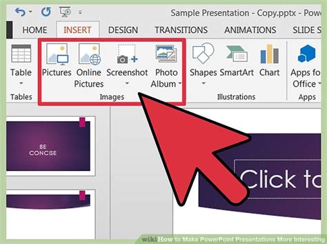 how to make a powerpoint slide more interesting