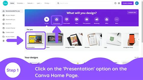 how to make a presentation into a video in canva