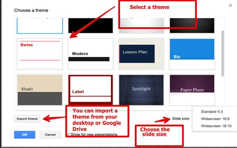 how to make a presentation on google drive