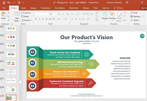 how to make a professional looking powerpoint