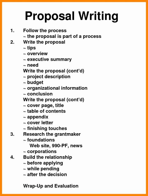 how to make a proposal sample