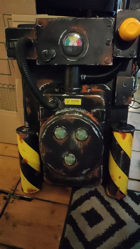 how to make a proton pack with lights and sound