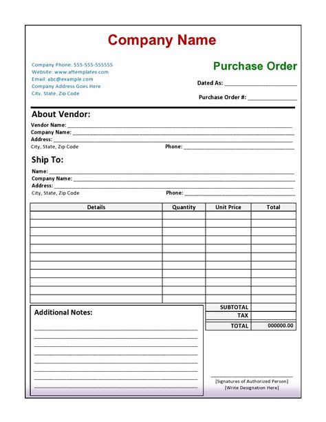 how to make a purchase order template in excel